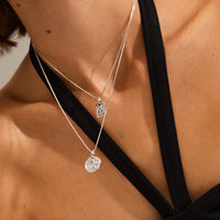 Pilgrim Valkyria 2 in 1 Gold or Silver Plated Necklace