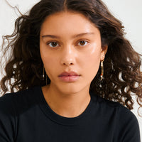 Pilgrim Between Chain Gold Plated Earrings