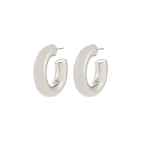 Pilgrim Phase Large Gold or Silver Plated Hoops