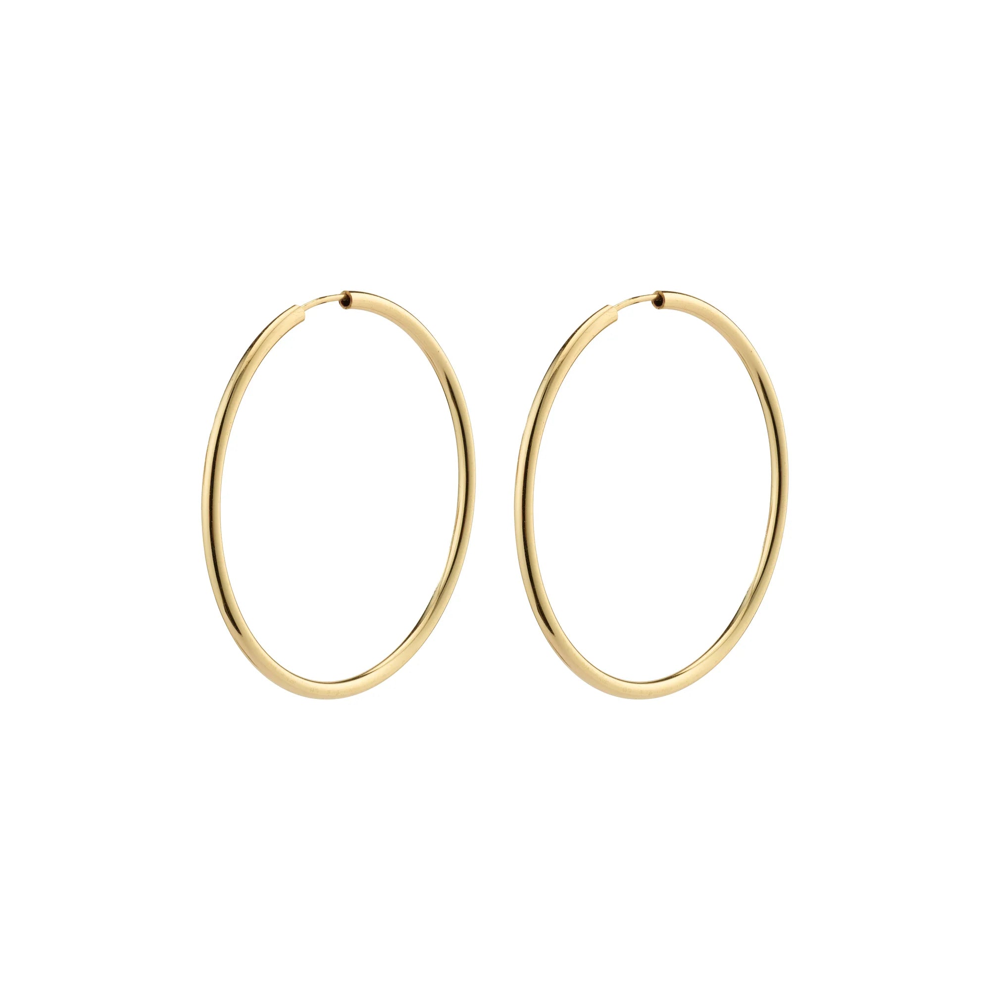 Pilgrim April Medium Hoops Gold or Silver Plated