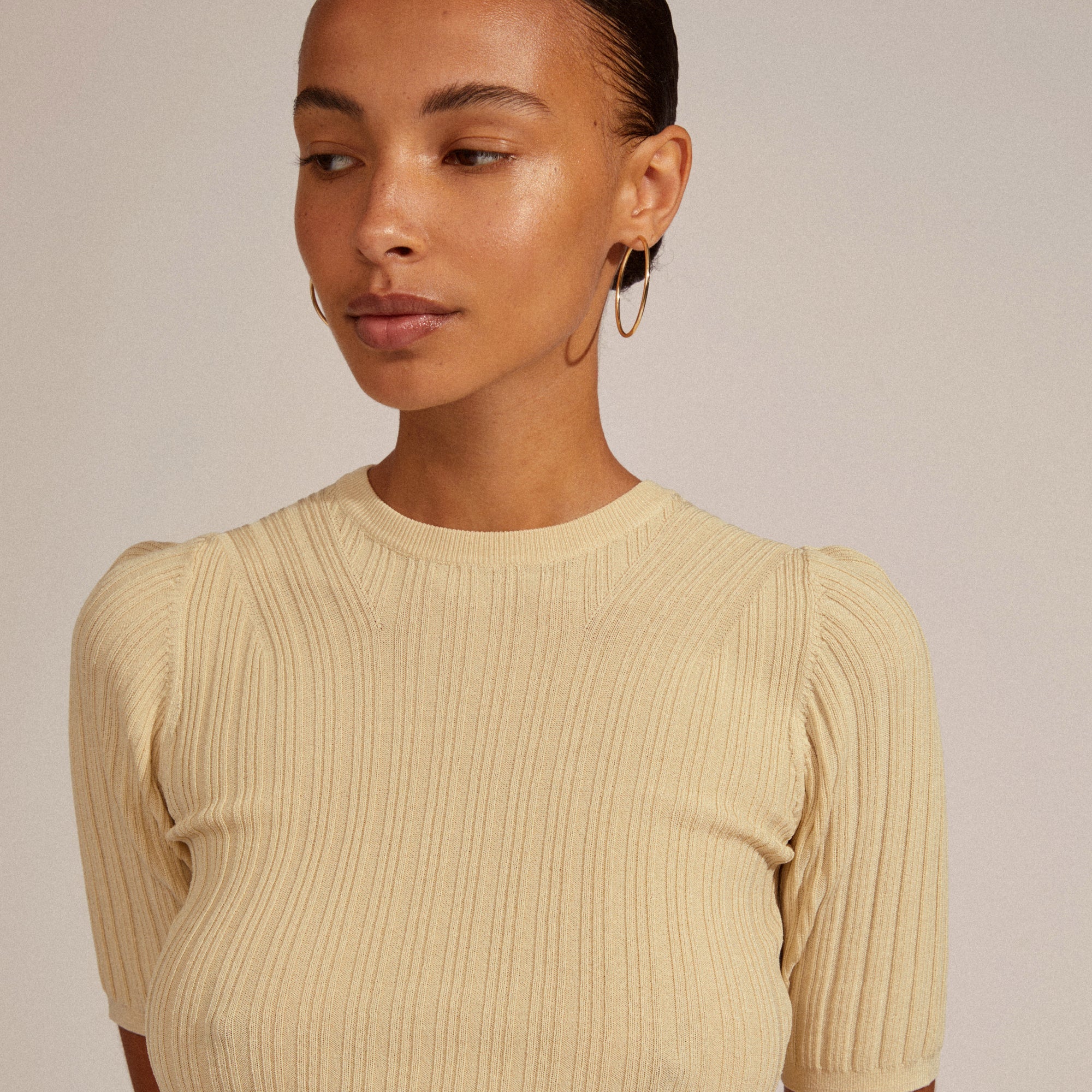 Pilgrim April Medium Hoops Gold or Silver Plated