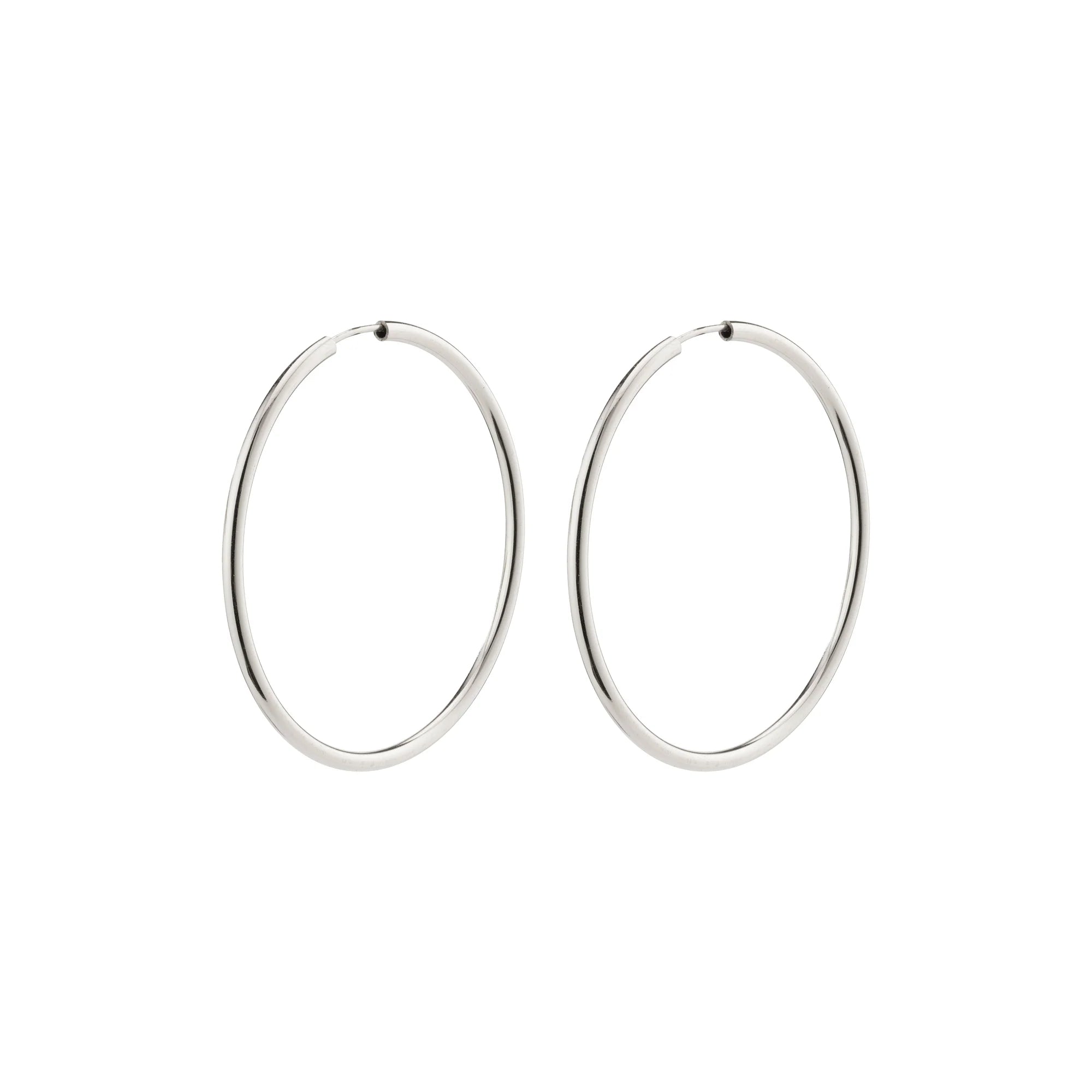 Pilgrim April Medium Hoops Gold or Silver Plated