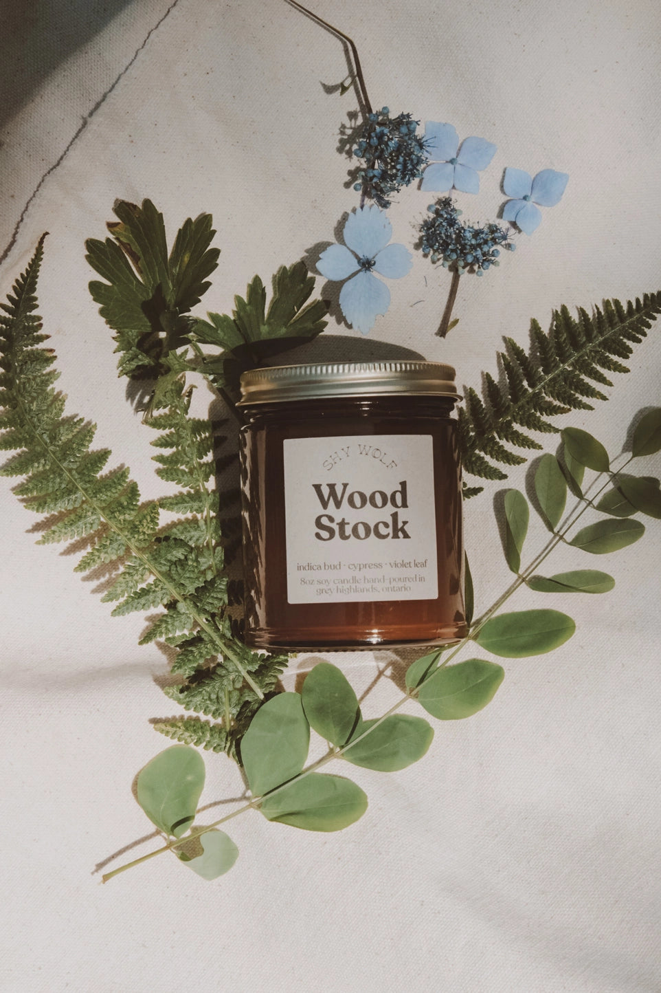 Shy Wolf Woodstock Soy Candle