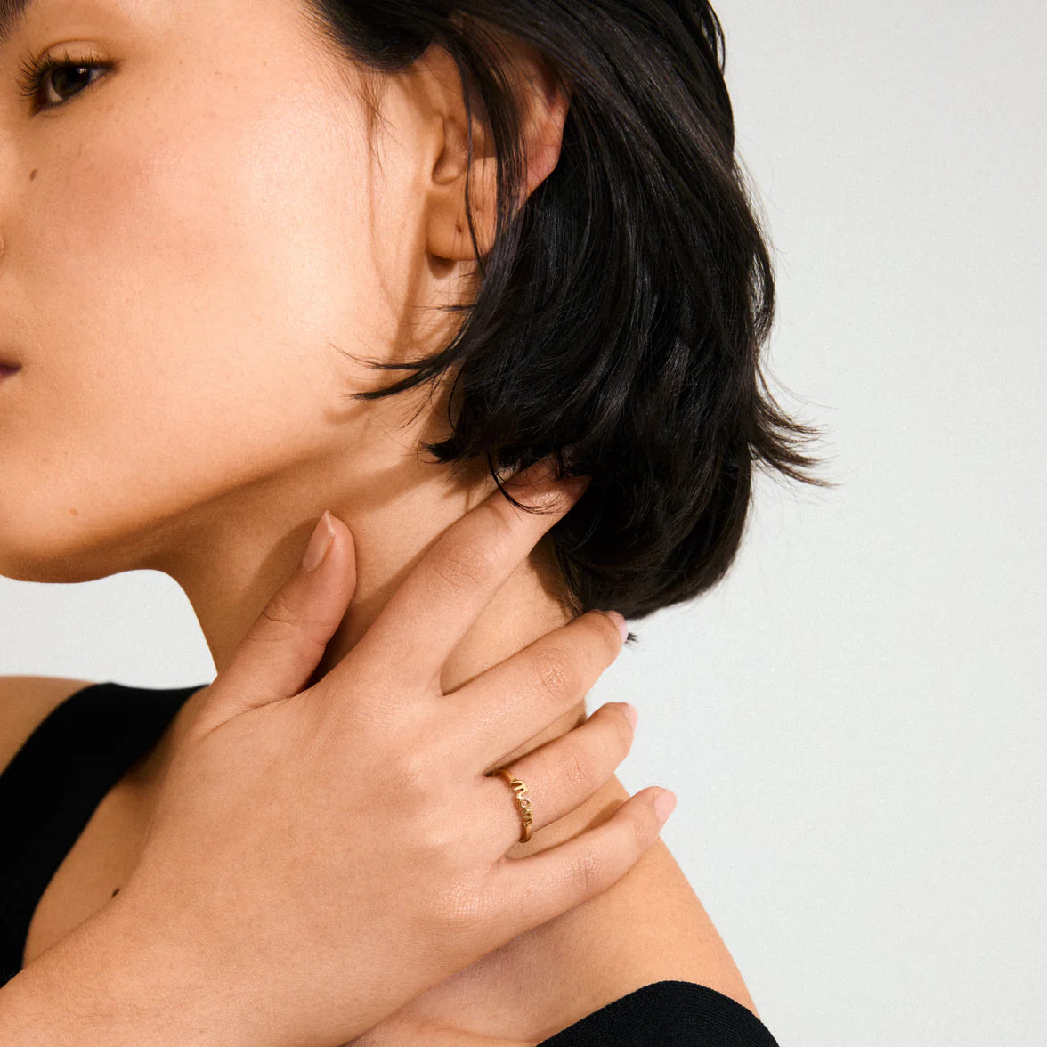 Pilgrim Lulu Mom Stack Ring Gold Plated