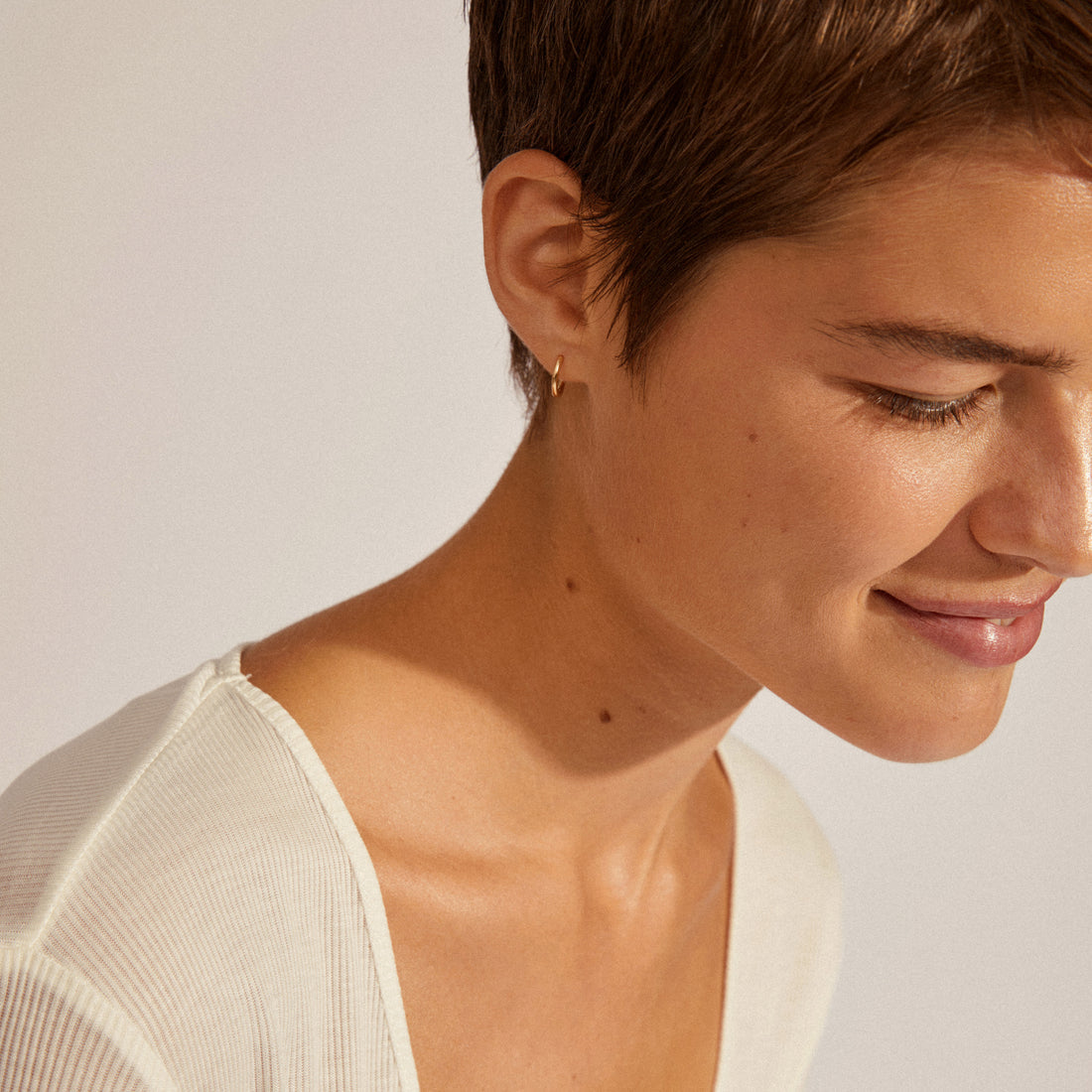 Pilgrim EANNA Gold Plated Small Hoops