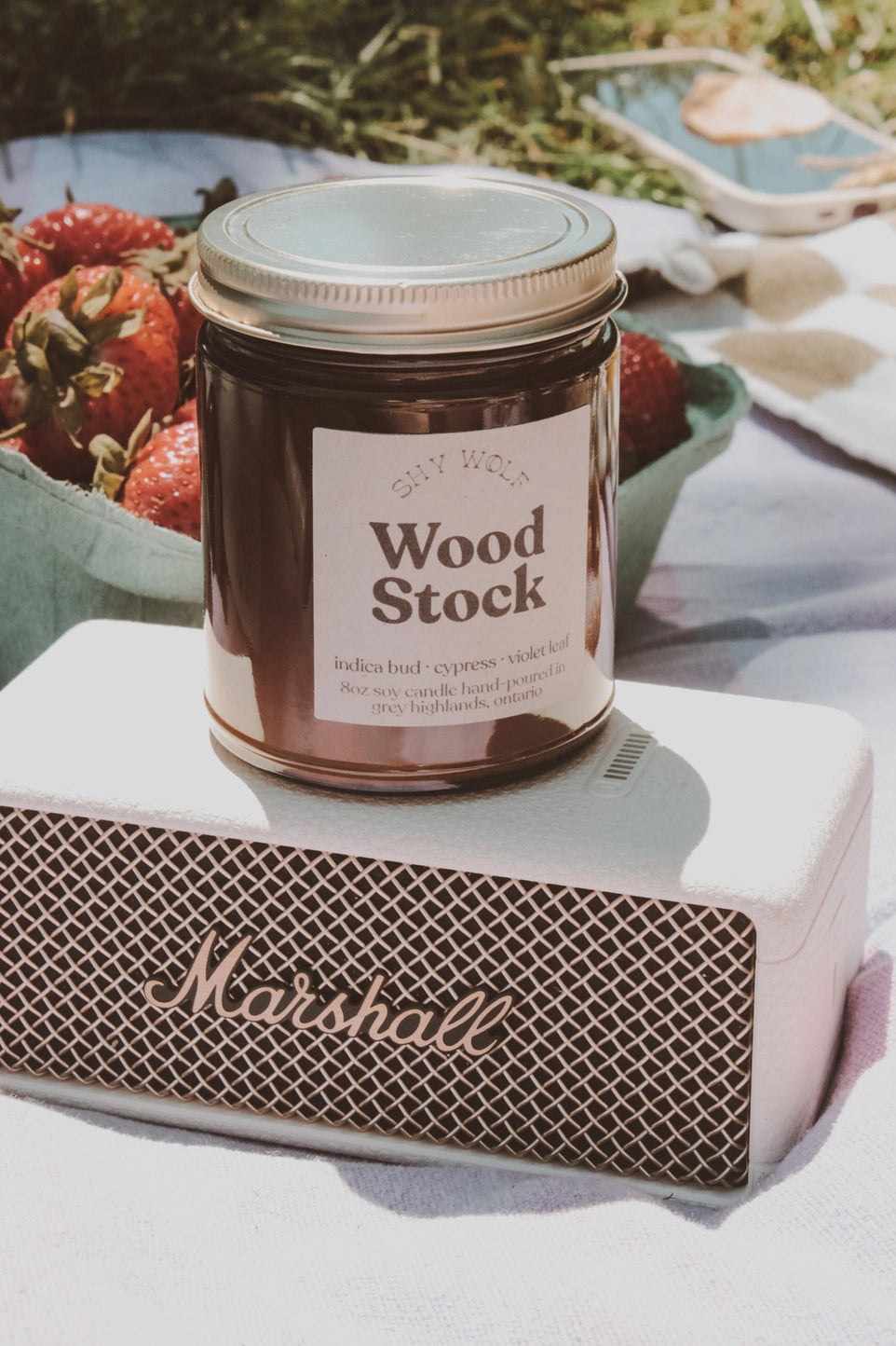 Shy Wolf Woodstock Soy Candle