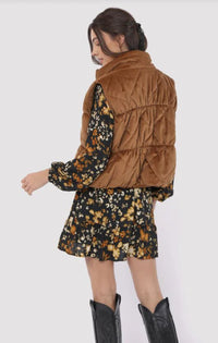 Sadie & Sage Cosmic Quilted Vest