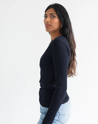 Brunette the Label Ribbed Long Sleeve