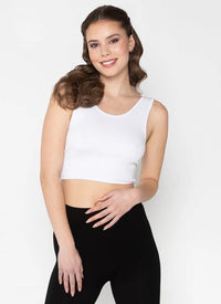 Bamboo Rib Reversible Twist Bra