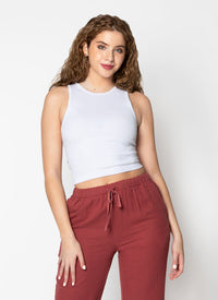 Bamboo Ribbed Tank + Colours