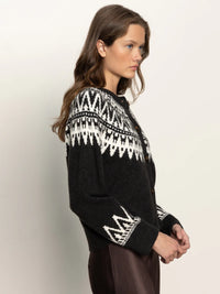 Sanctuary Fairisle Crew Sweater