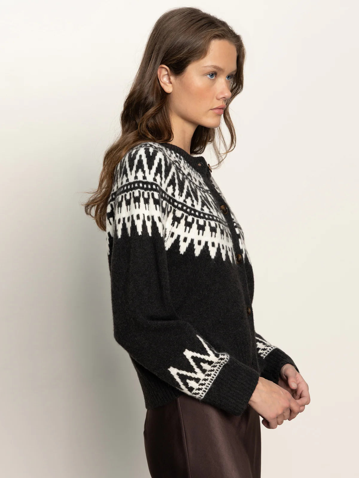 Sanctuary Fairisle Crew Sweater