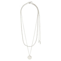 Pilgrim  Declan Gold or Silver Plated 2 in 1 Necklace