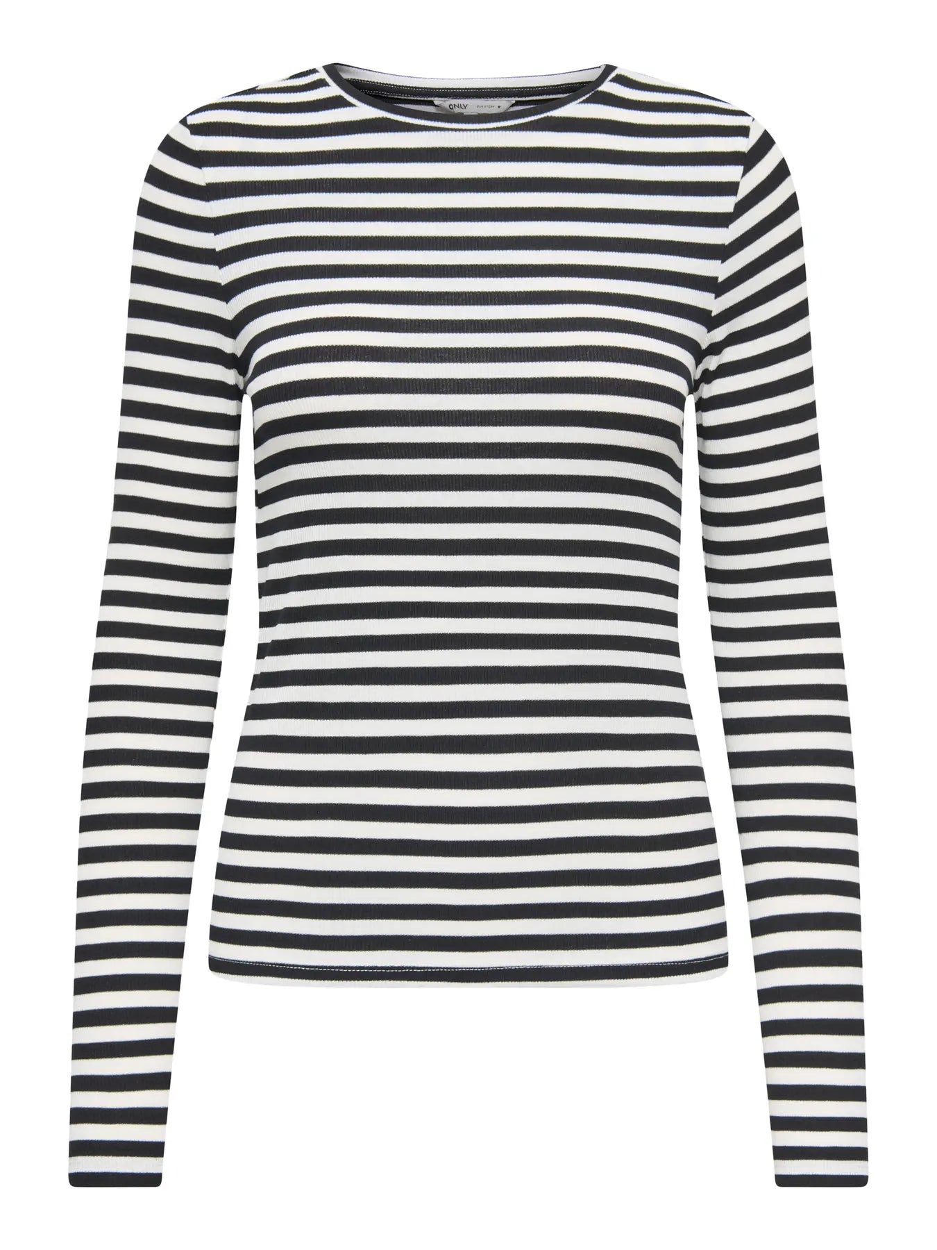 Only Mai Slim Ribbed Stripe