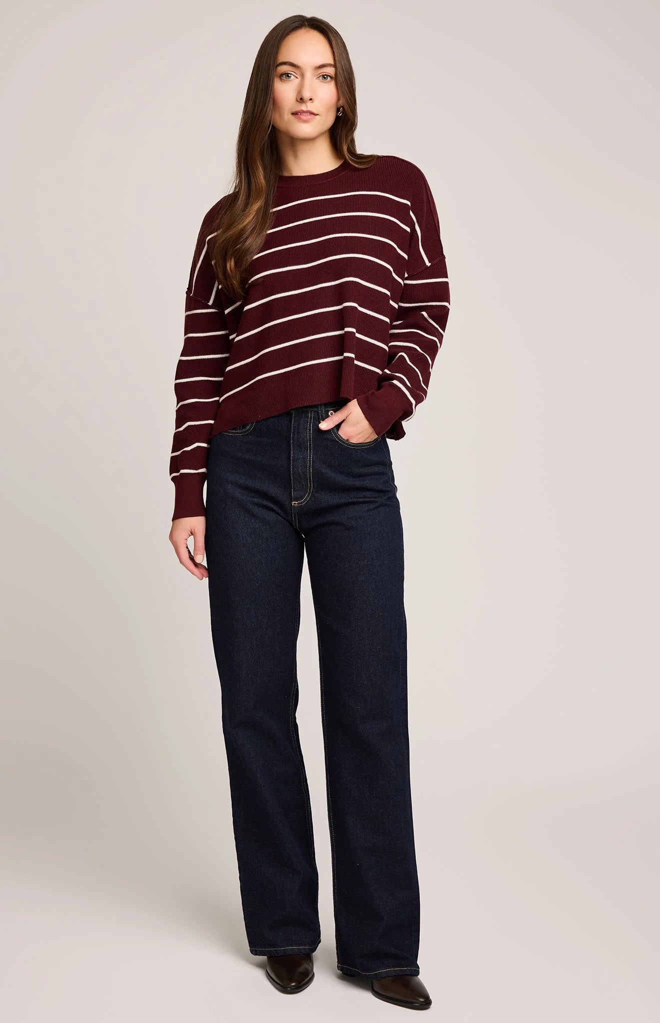 Gentle Fawn Echo Merlot Stripe
