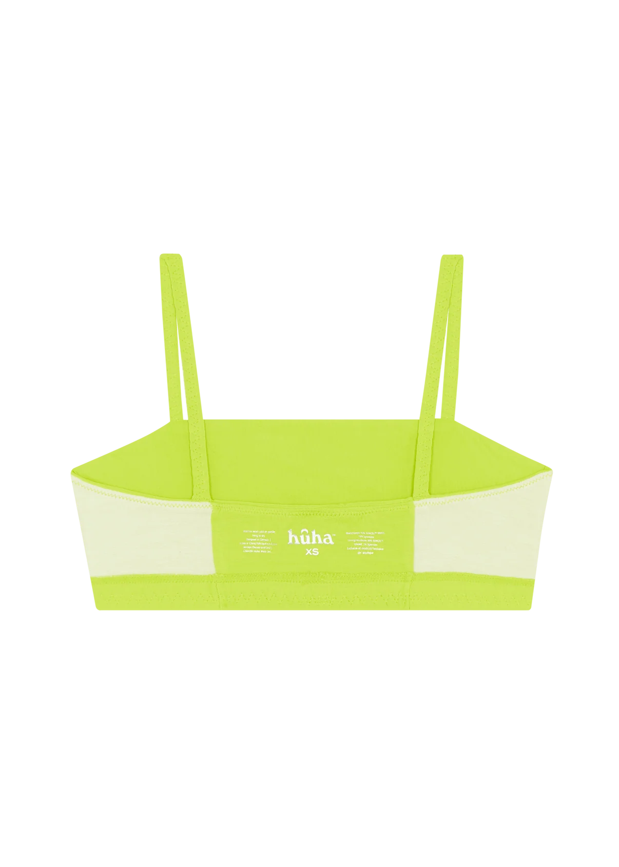 Huha Tata Bralette Brights Lime Punch