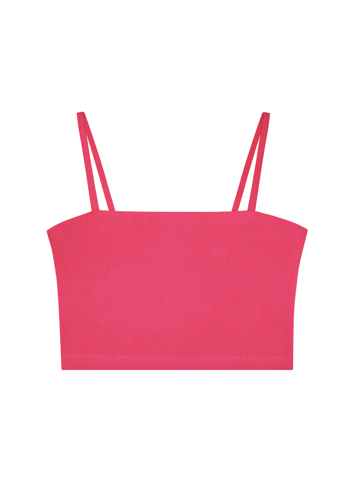 Huha Tata Crop Cami Brights Fuchsia