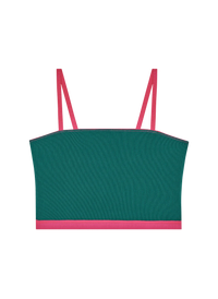 Huha Tata Crop Cami Brights Fuchsia