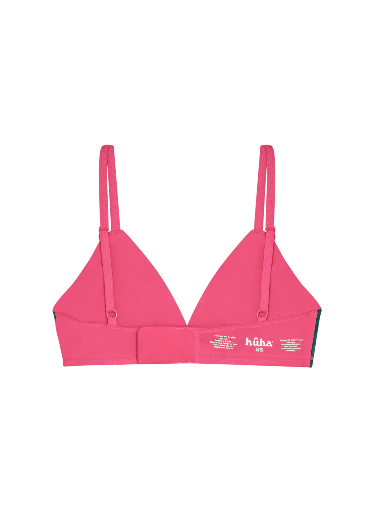 Huha Mineral Triangle Bra Brights Fuchsia