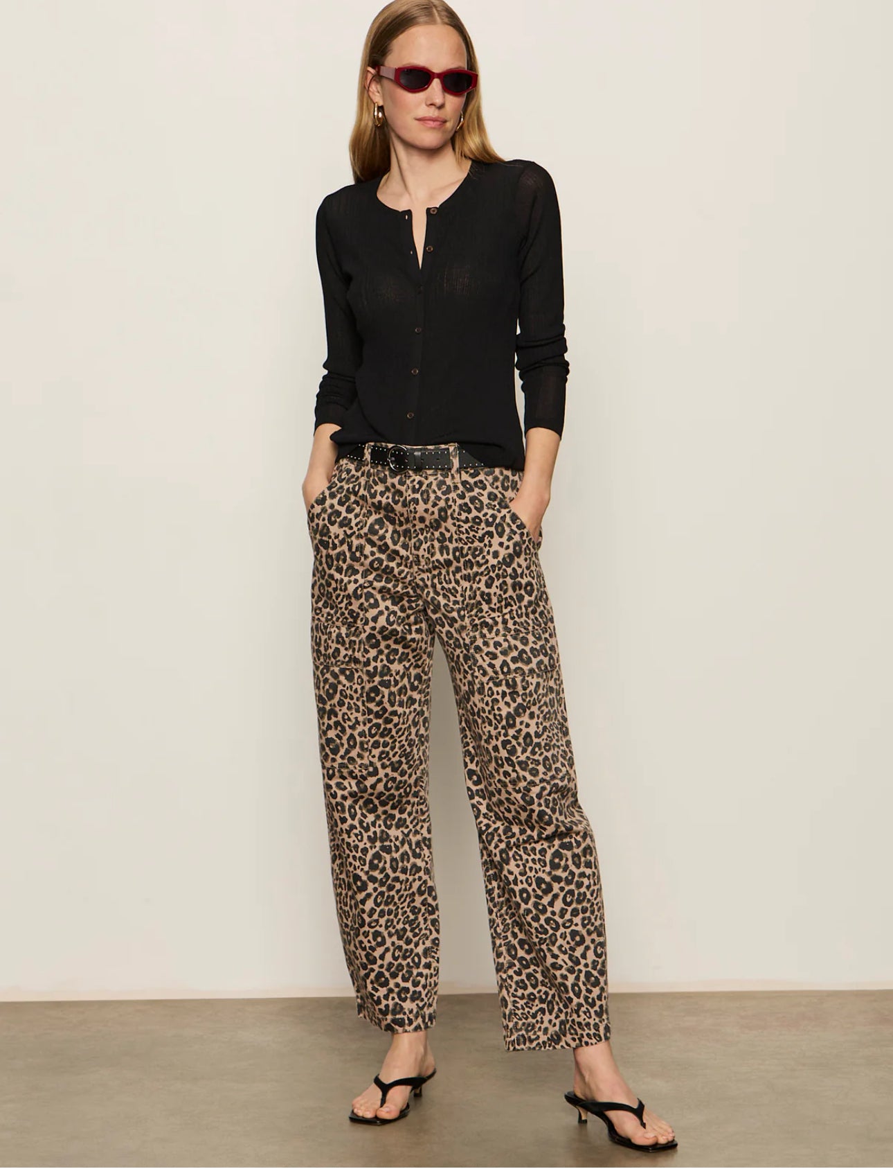 Sanctuary Boyfriend Utility Pant in French Kitty