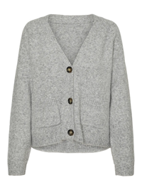 Vero Moda Boom Cardigan in Grey