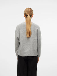 Vero Moda Boom Cardigan in Grey