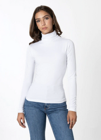Bamboo Long Length Turtleneck