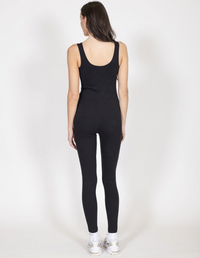 Brunette the Label Ribbed Tank Jumpsuit