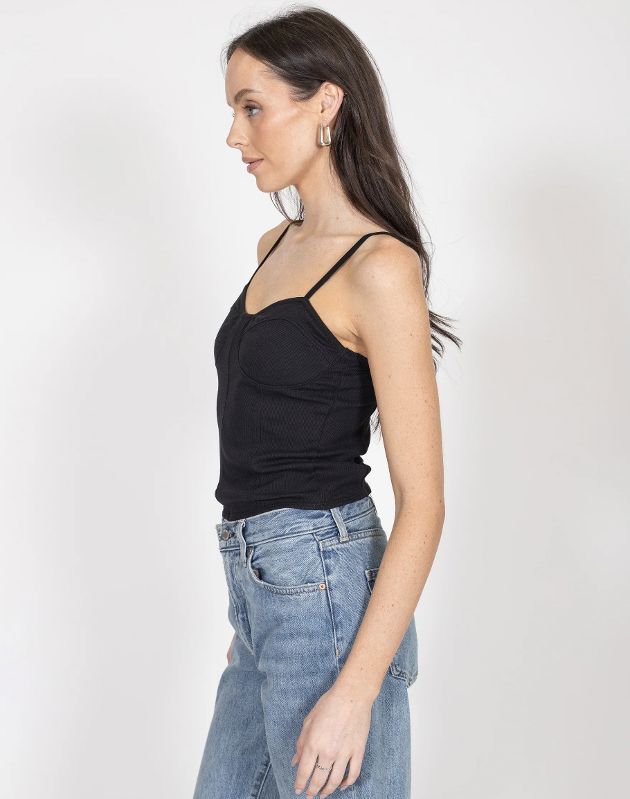 Brunette the Label Bodice Top