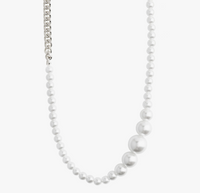 Pilgrim Beat Pearl Necklace Gold or Silver Plated