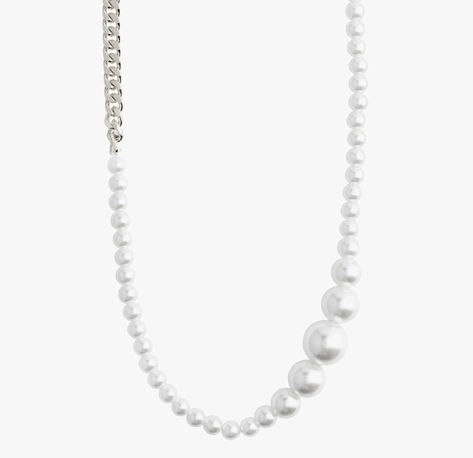 Pilgrim Beat Pearl Necklace Gold or Silver Plated