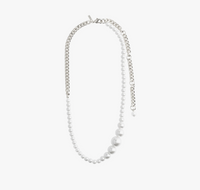 Pilgrim Beat Pearl Necklace Gold or Silver Plated