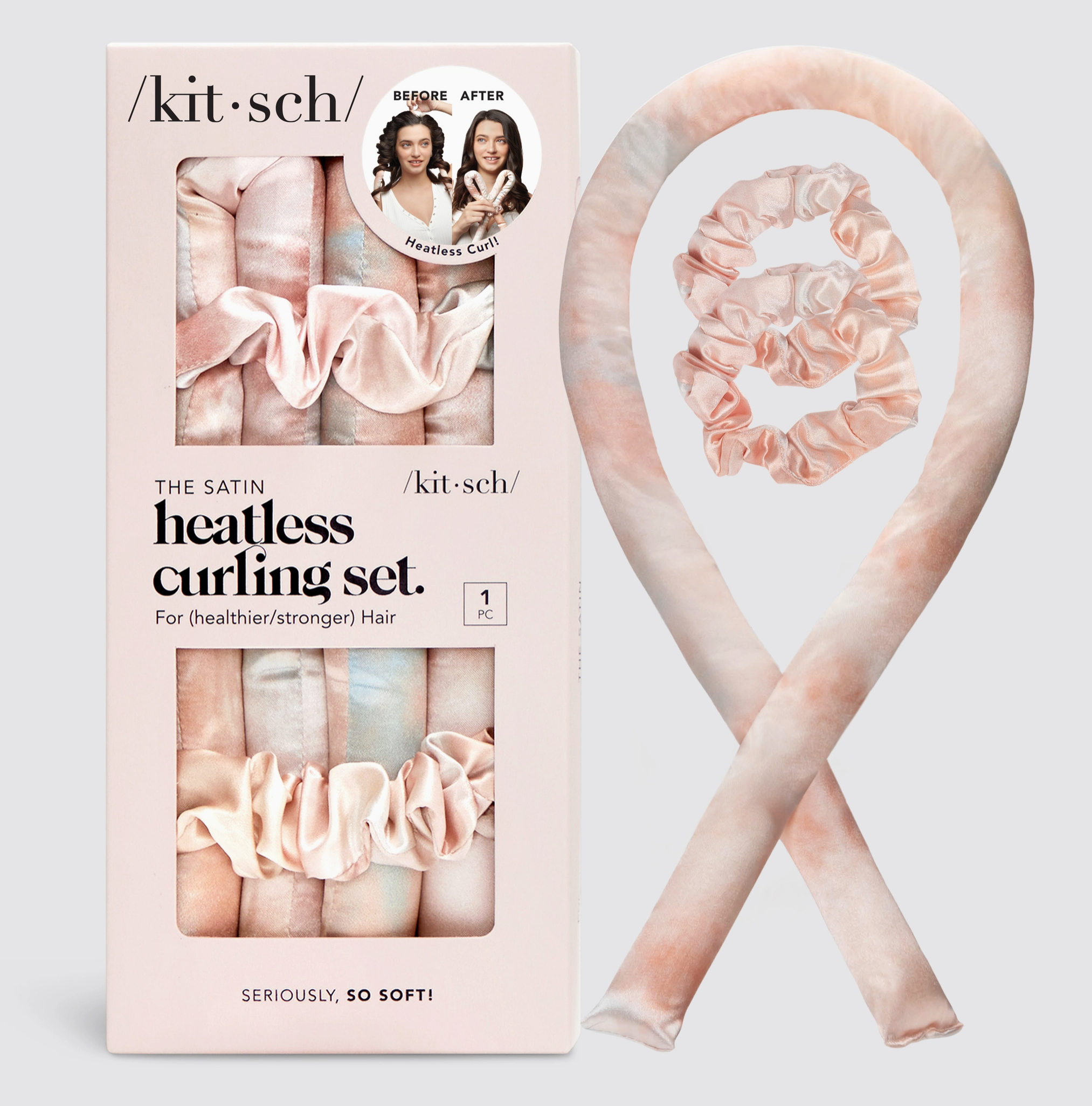 Kitsch Satin Heatless Curling Set + options