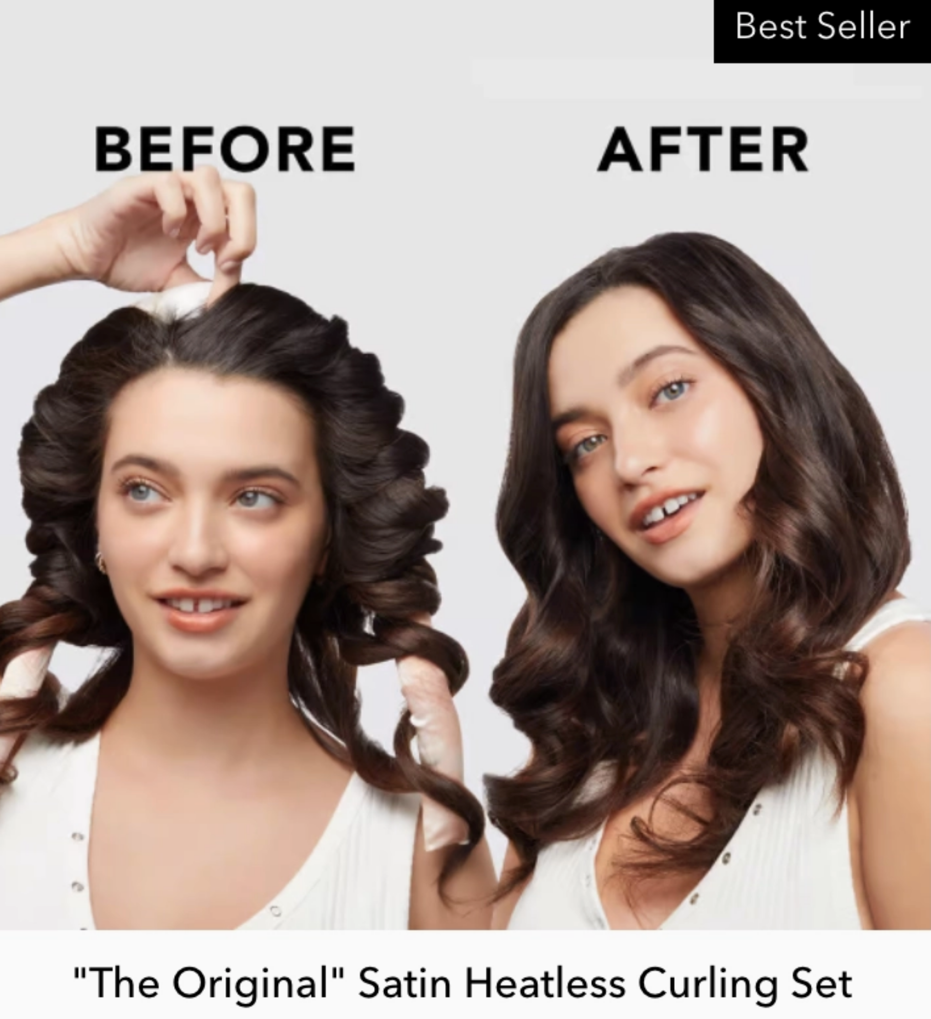 Kitsch Satin Heatless Curling Set + options