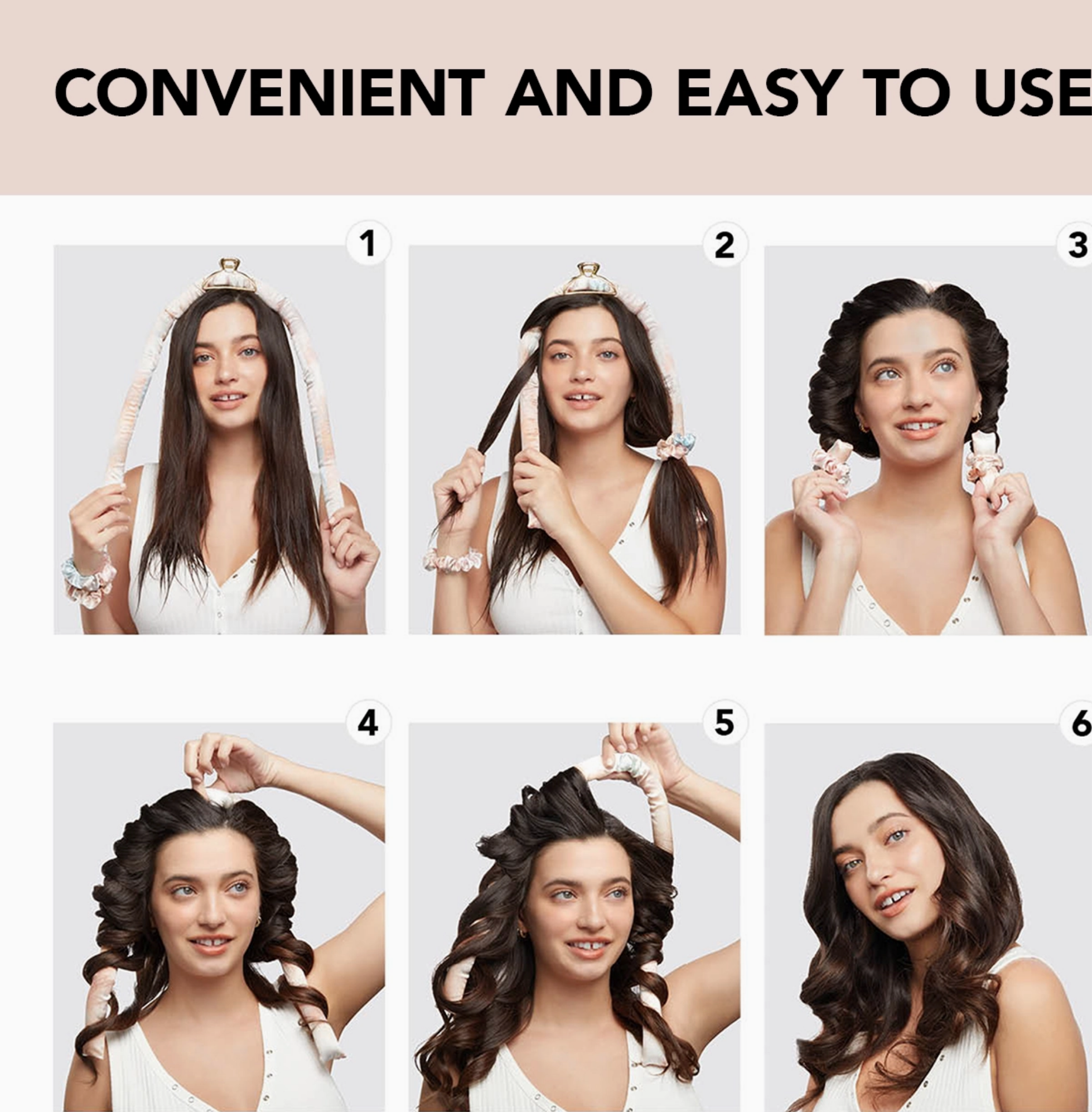 Kitsch Satin Heatless Curling Set + options