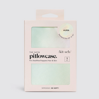 Kitsch Silk Pillow Case in Size Standard + colours