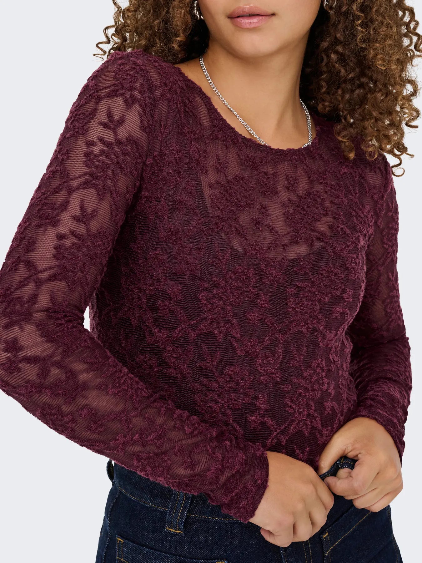 Only Blais Lace Top