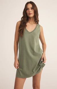 Z Supply Sloane V-Neck Mini Dress in + Colours