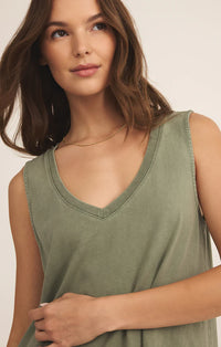 Z Supply Sloane V-Neck Mini Dress in + Colours