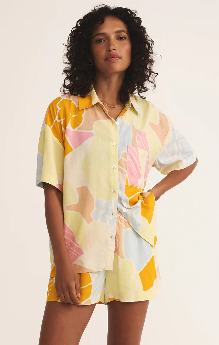 Z Supply Tinsley Riviera Mellow Yellow