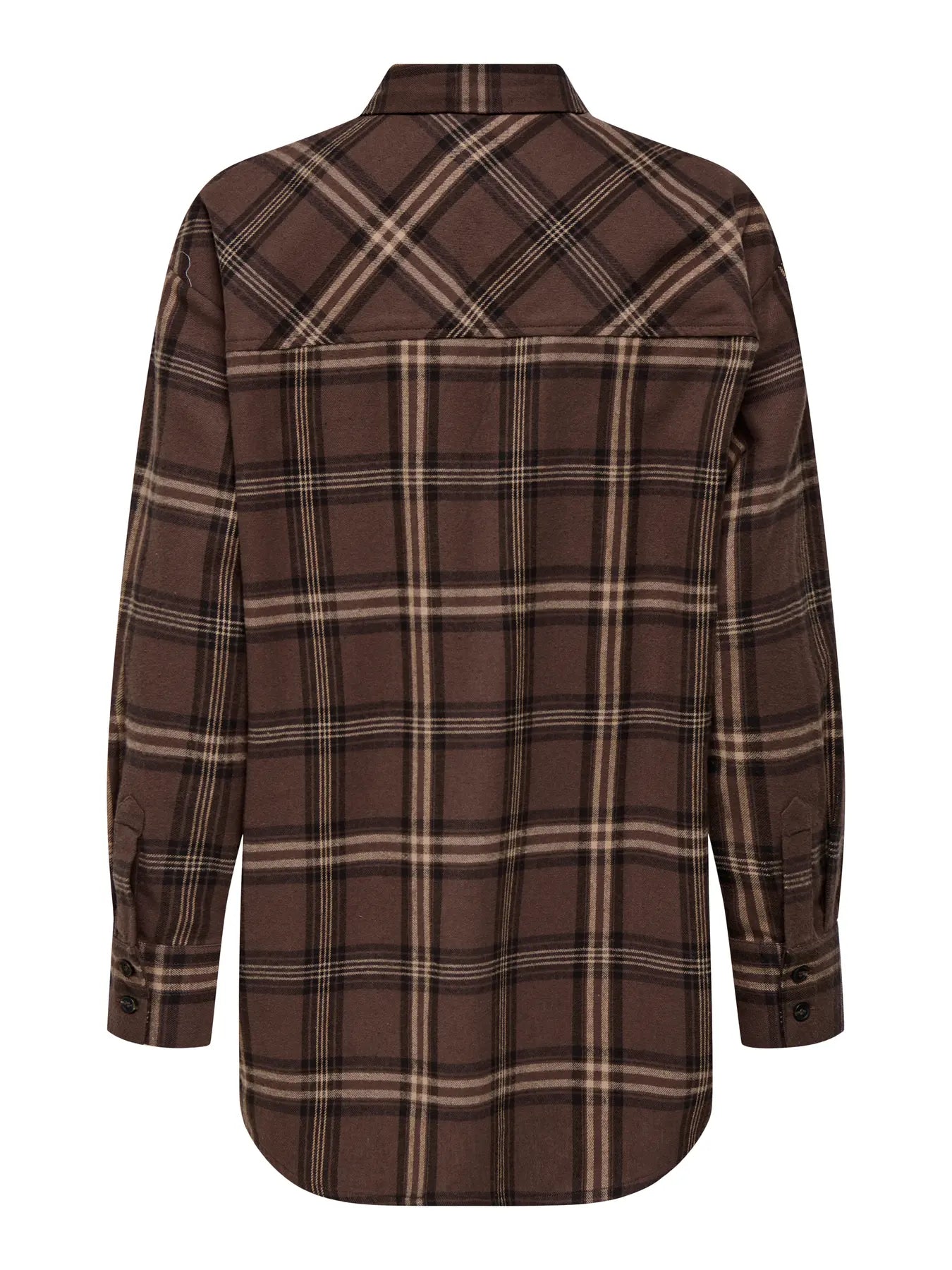 Only Julianna Check Loose Top