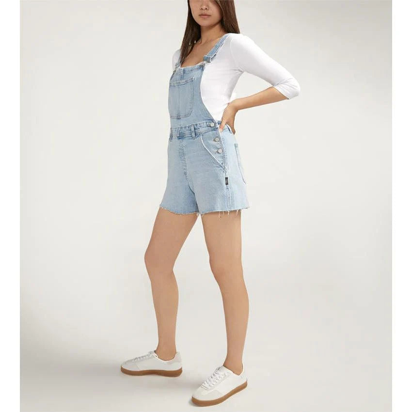 Silver Jeans Shortalls Indigo