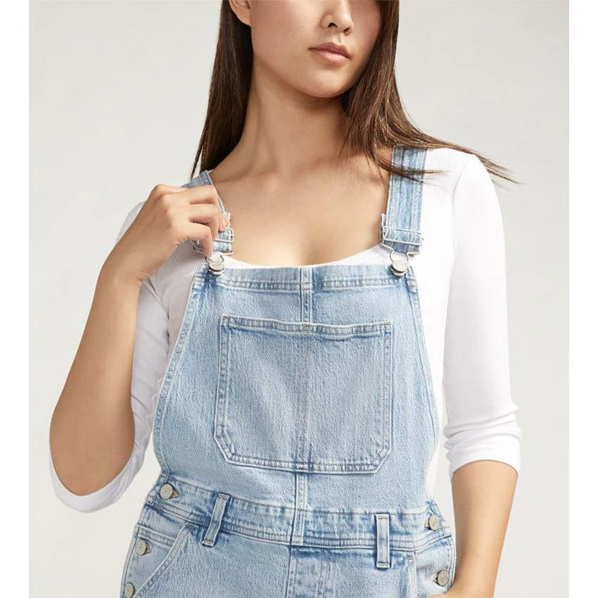 Silver Jeans Shortalls Indigo