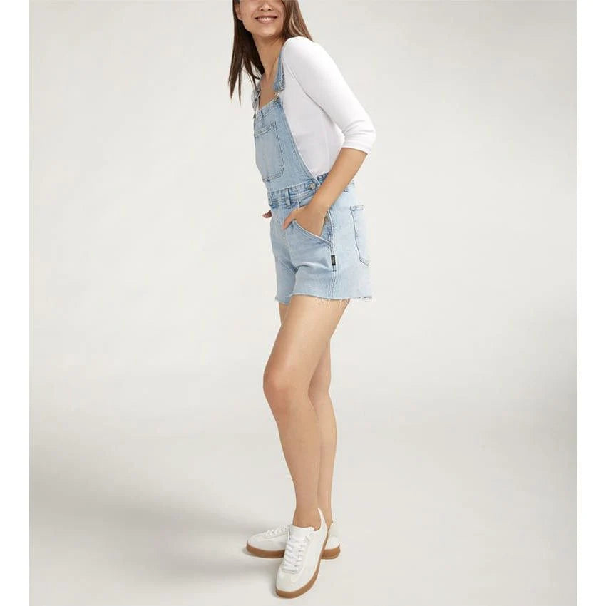 Silver Jeans Shortalls Indigo