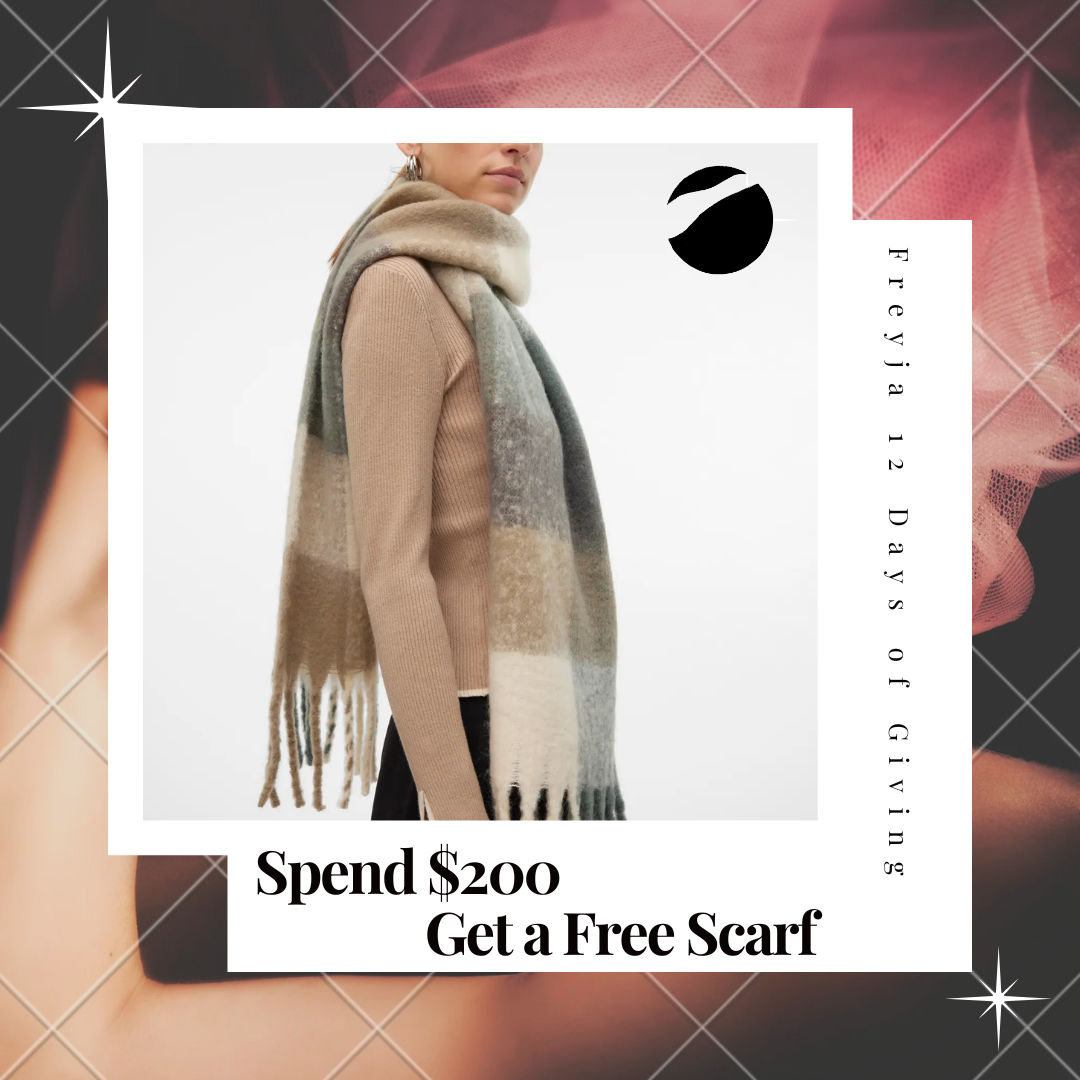 Freyja’s 12 Days of Giving Starts TODAY! ✨