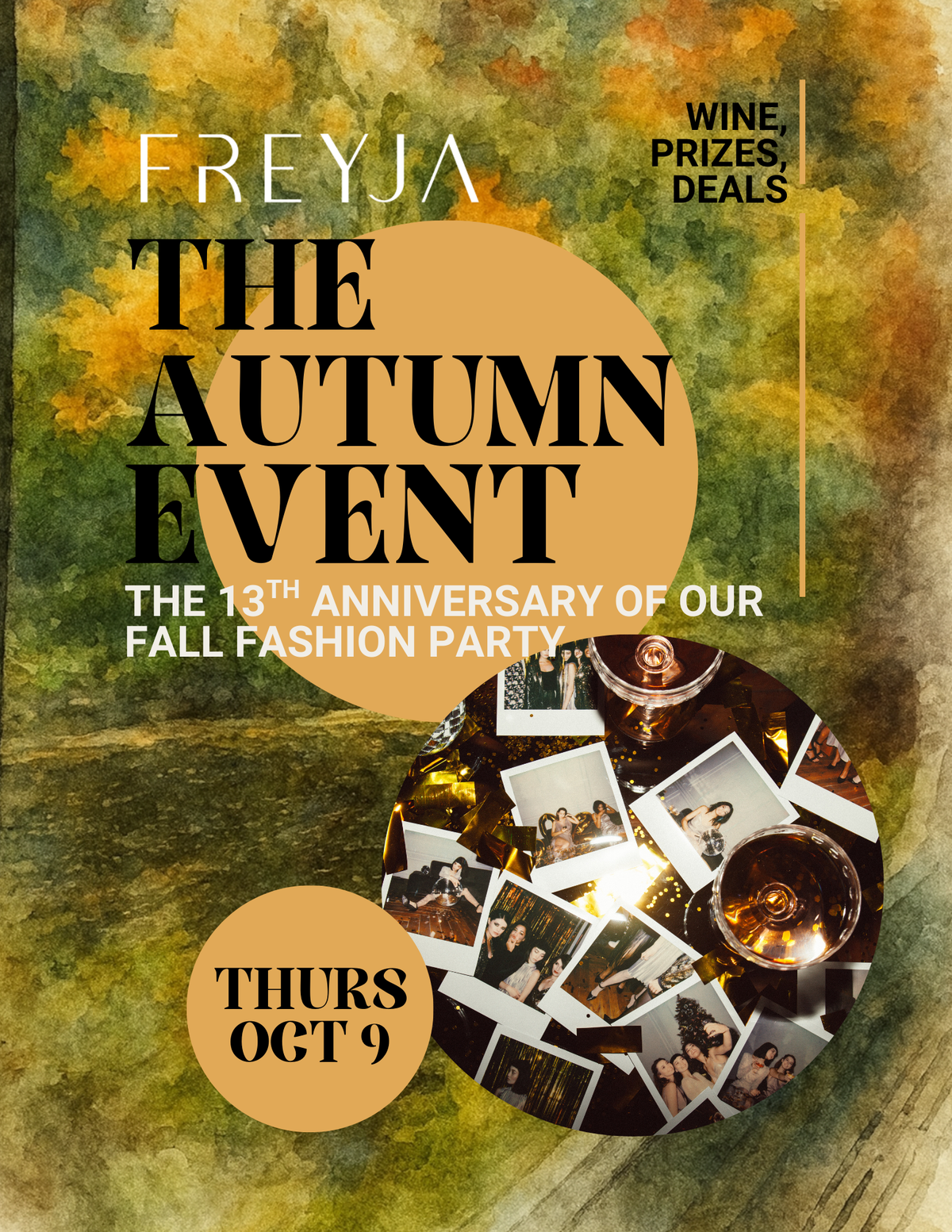 Freyja’s 13th Annual Autumn Fashion Evening ✨🍷