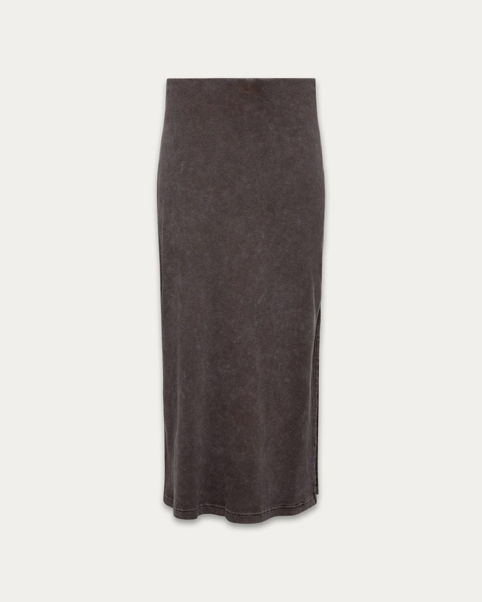 Kuala Tee Pamerla Midi Skirt Charcoal