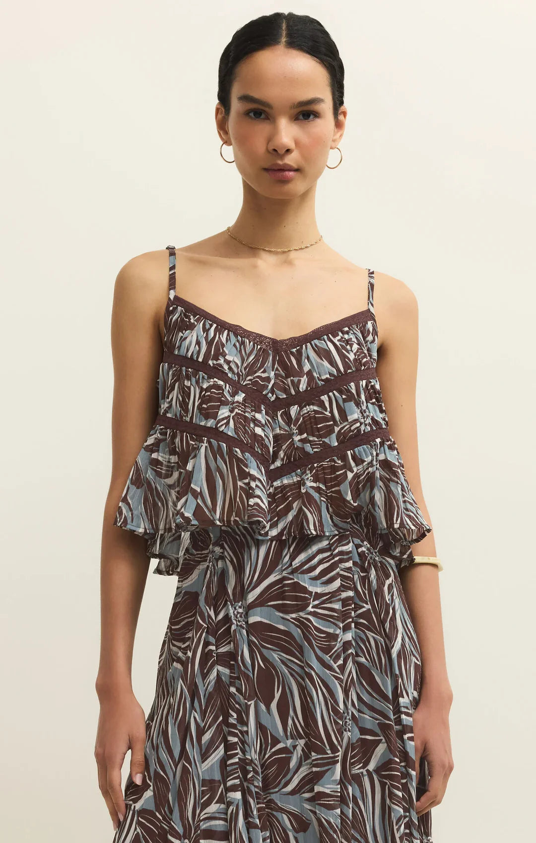 Z Supply Casey Zinn Floral Tank