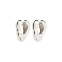 Pilgrim Free Drop Huggie Gold or Silver Plated Earring
