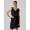 Vero Moda Black Safari Dress with tie